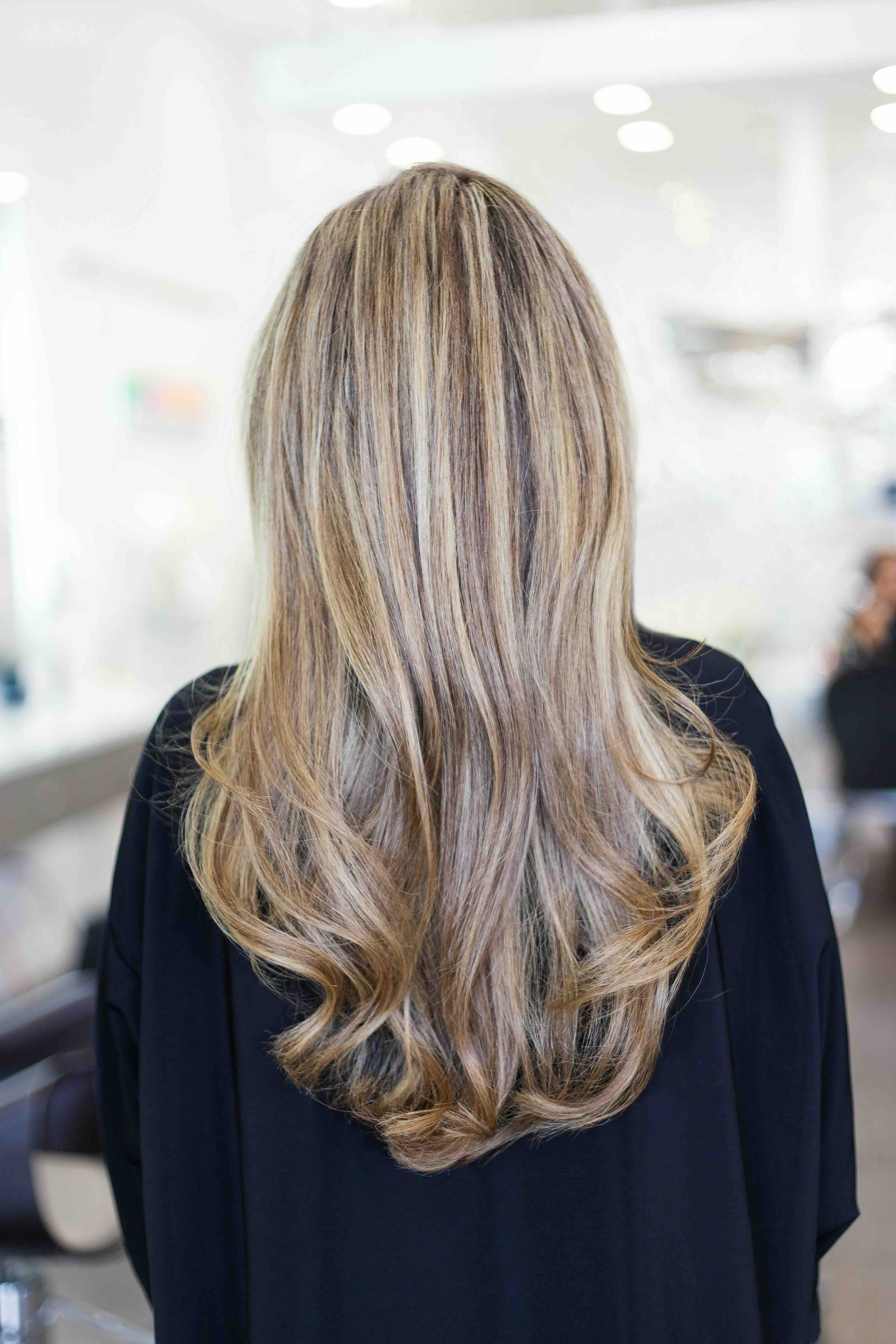 Layered haircut